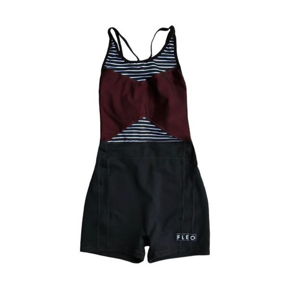 Fleo Singlet Red + Stripes